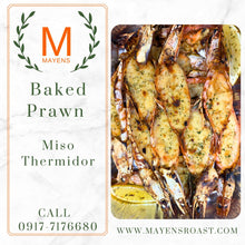Load image into Gallery viewer, Baked Prawn Miso Thermidor