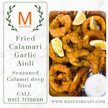 Load image into Gallery viewer, Fried Calamari with Garlic Aioli