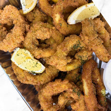 Load image into Gallery viewer, Fried Calamari with Garlic Aioli
