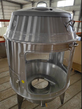 Load image into Gallery viewer, 80cm duck oven dual gas and charcoal fiber glass display
