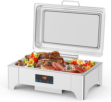 Load image into Gallery viewer, Electric touch screen Chafing dish food warmer
