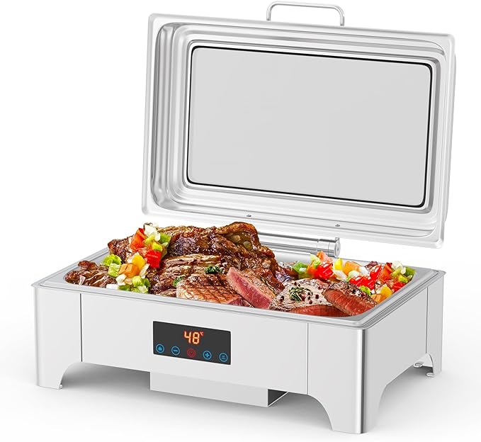 Electric touch screen Chafing dish food warmer